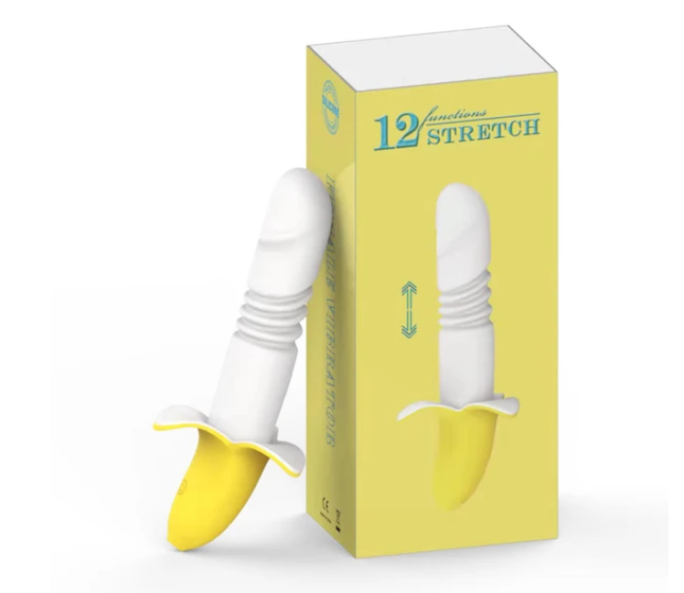 Vibrador Punto G Forma De Banana Estimulador